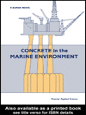 cover image of Concrete in the Marine Environment